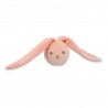 Lapinoo - Balle hochet lapin rose