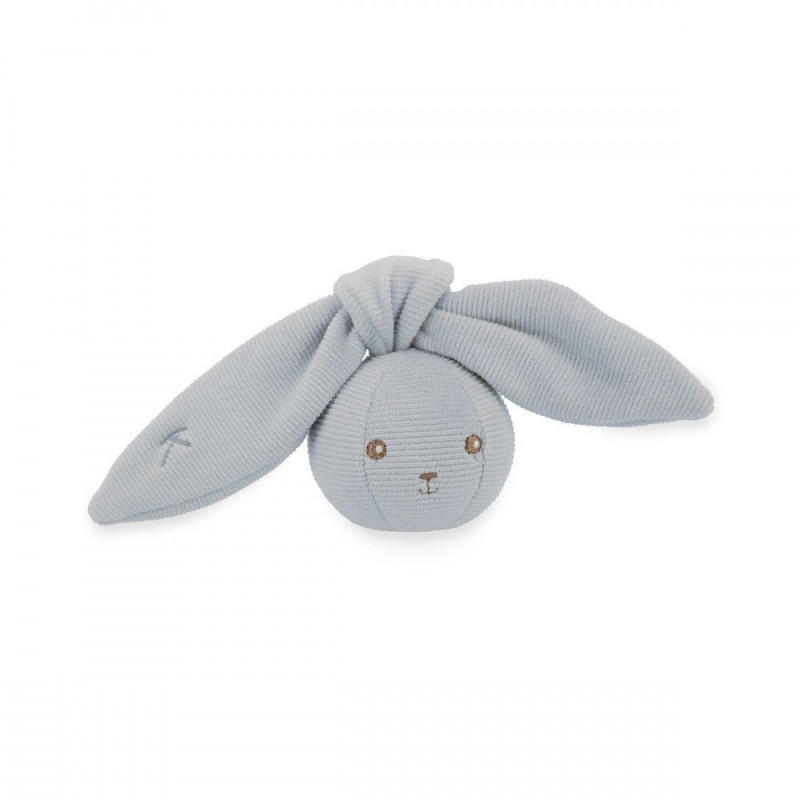 Lapinoo - Balle hochet lapin bleue