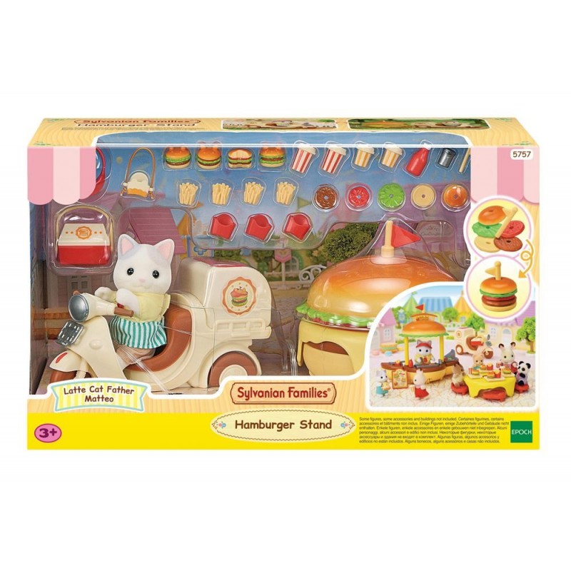 Le stand de hamburgers - Sylvanian Families Le stand de hamburgers - Sylvanian Families