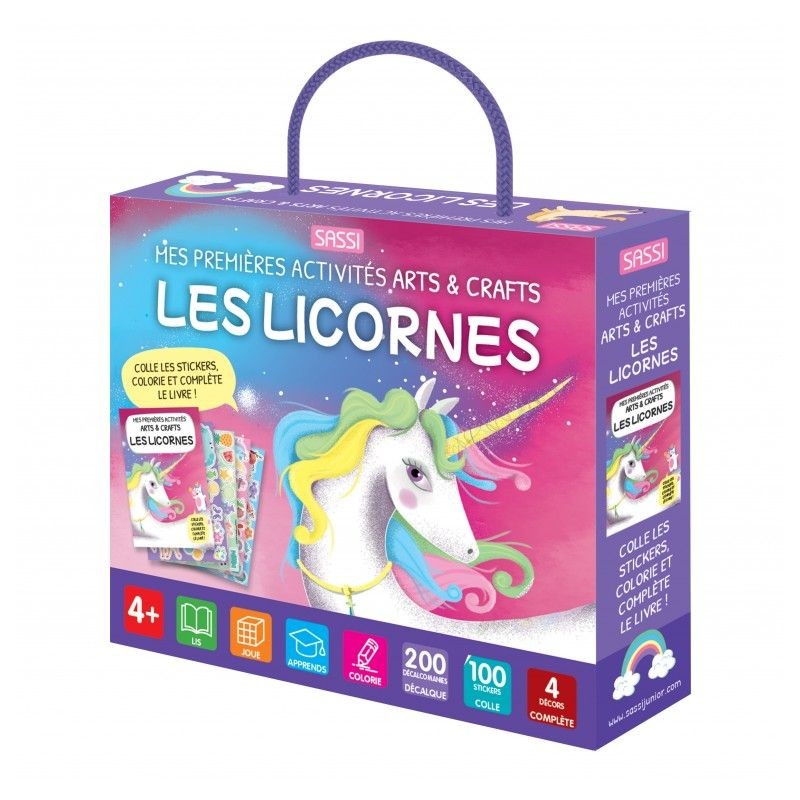 Mes premières activités arts & crafts. Les licornes