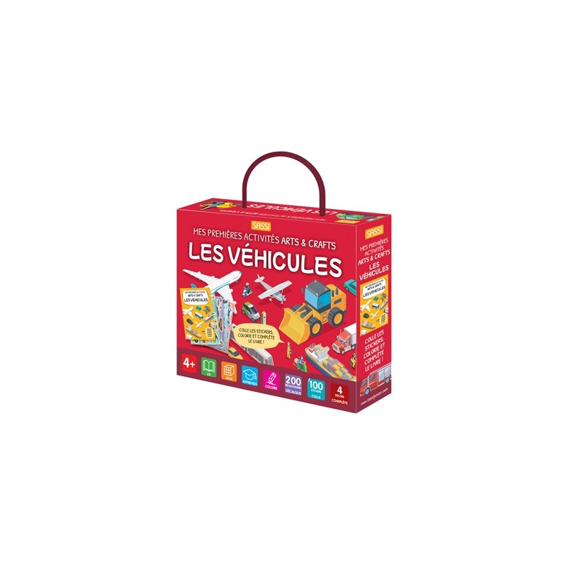 Mes premières activités arts & crafts. Les véhicules Mes premières activités arts & crafts. Les véhicules