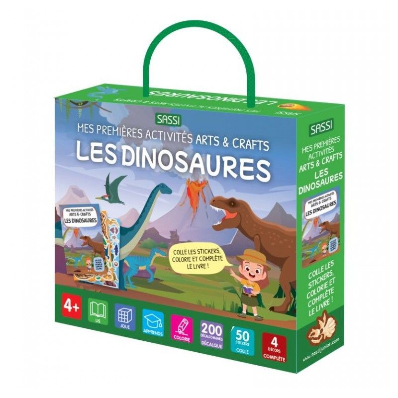 Mes premières activités arts & crafts. Les dinosaures Mes premières activités arts & crafts. Les dinosaures