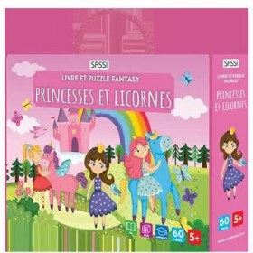 Livre et puzzle fantasy -...