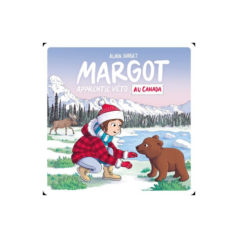 Livre audio interactif Lunii - Margot apprentie véto au Canada