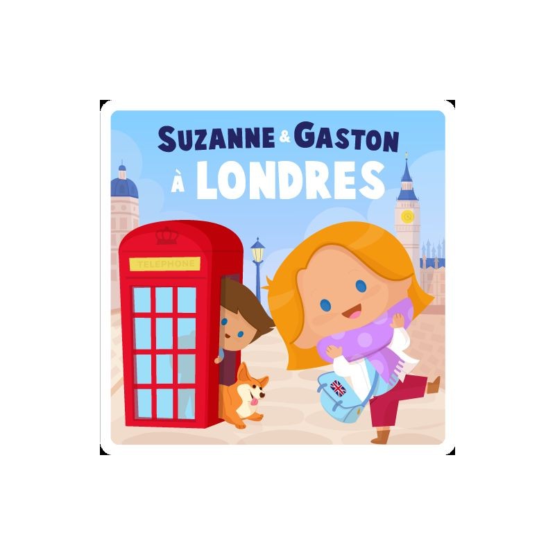 Livre audio interactif Lunii - Suzanne & Gaston à Londres