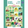 Story puzzle 35 pcs - Les trois petits cochons