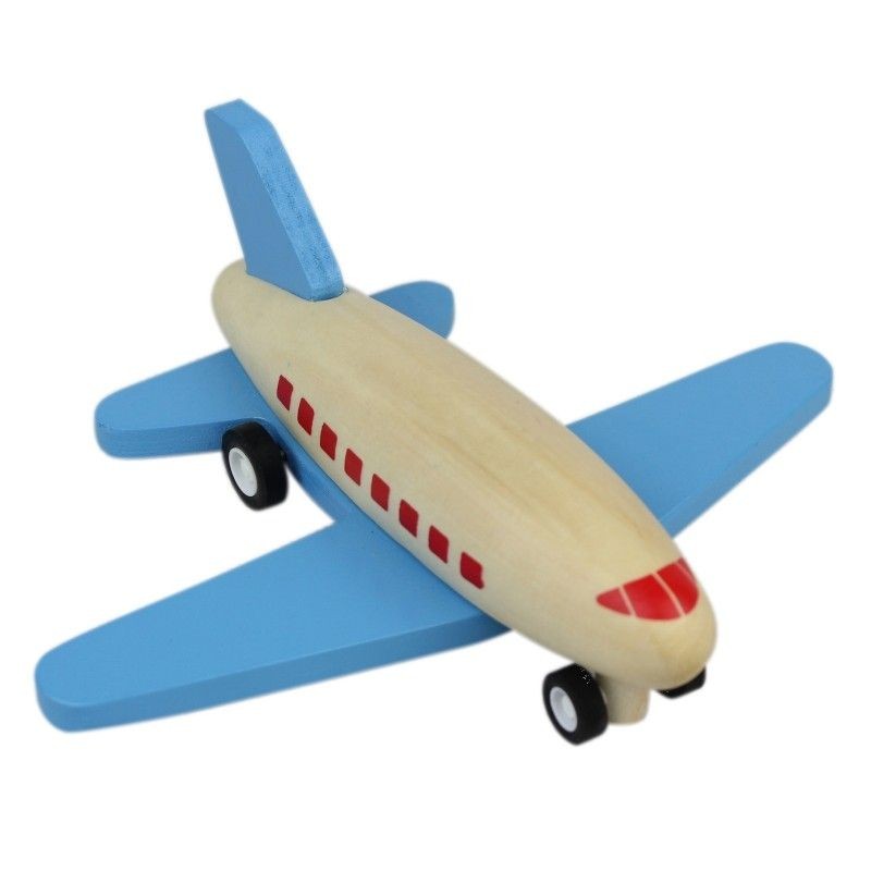 Avion à rétro friction en bois