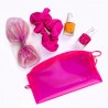 Trousse fluo rose - Accessoires et vernis