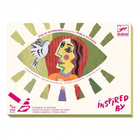 Collage et stickers - Têtes...