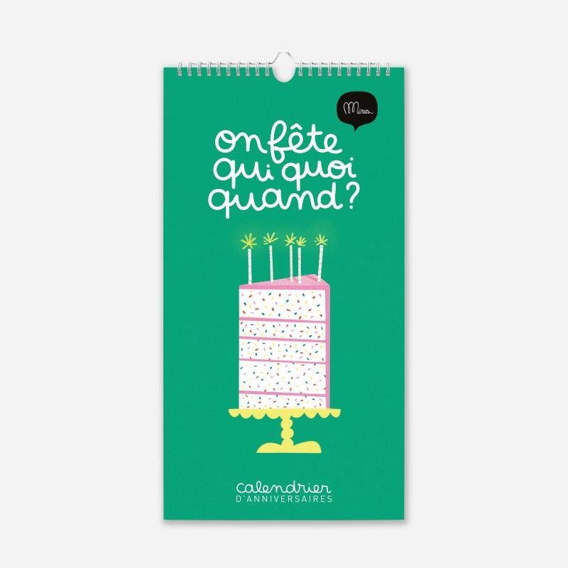 Calendrier perpétuel des anniversaires - Version LOLO