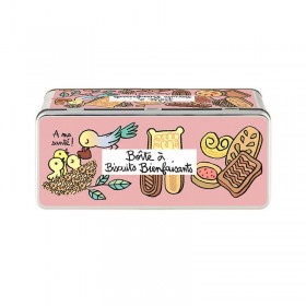 Boîte à biscuits bienfaisants