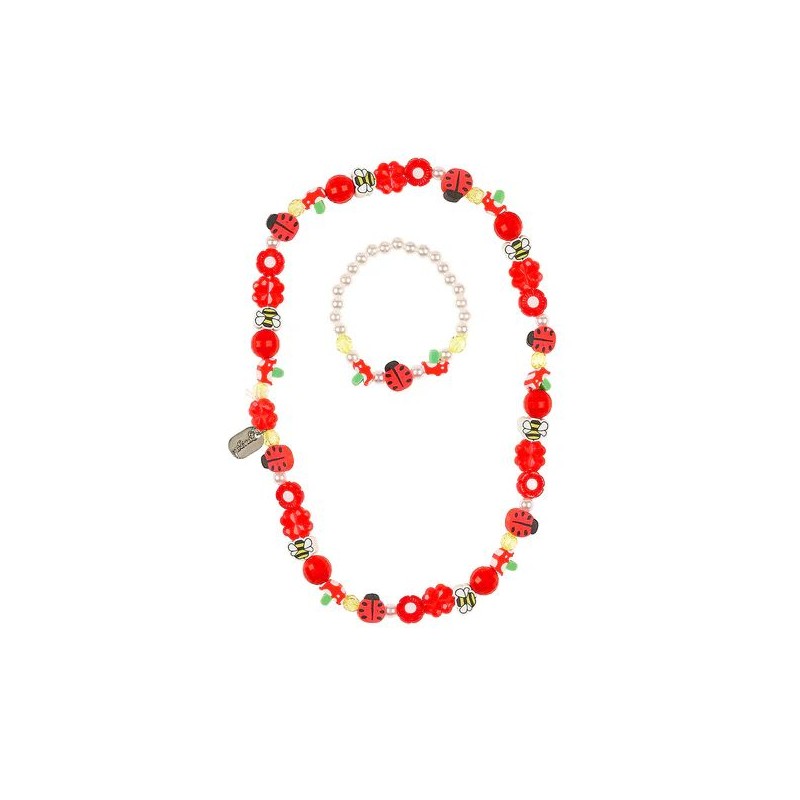 Set collier et bracelet Coccinelle