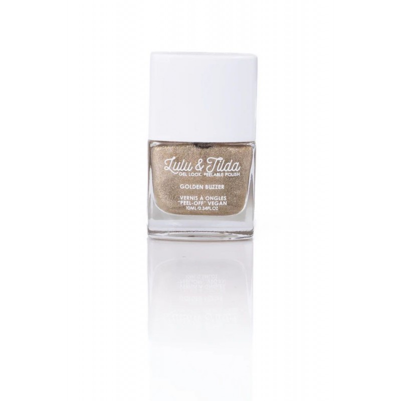 Vernis à ongles pelable Lulu & Tilda - Golden buzzer, doré pailleté