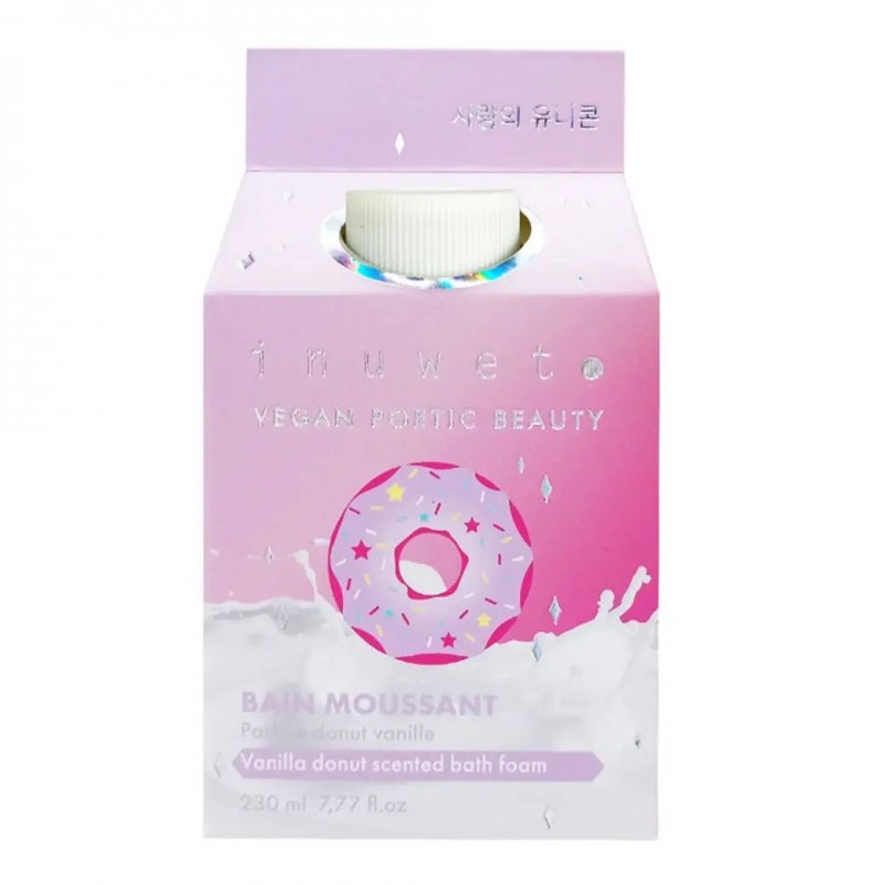 Bain moussant inuwet - Donut vanille