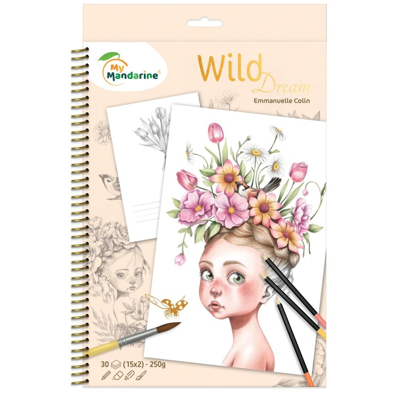 Cahier de coloriage - Wild Dream