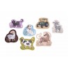 Set de 7 puzzles - Animaux de la ferme