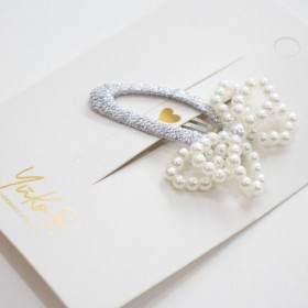 Barrette Milena Blanche