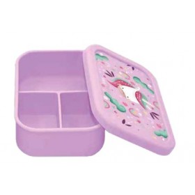 Lunchbox en silicone - Licorne