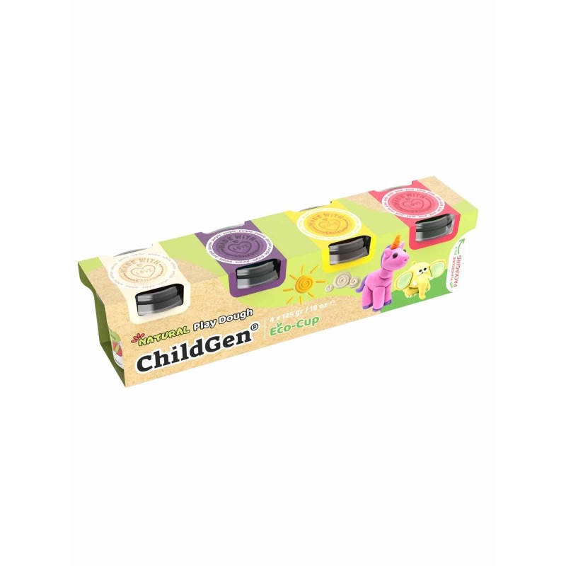 Pâte à modeler naturelle - Set de 4 pots "Sweet" Pâte à modeler naturelle - Set de 4 pots "Sweet"