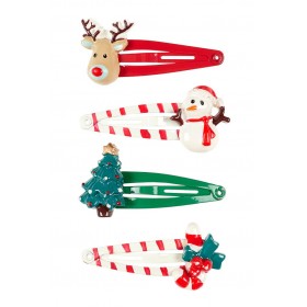 Barrettes Justina, Noël