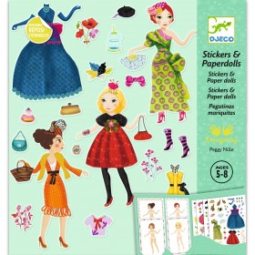 Stickers and paperdolls...
