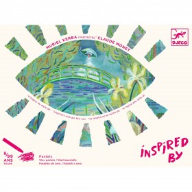 Pastels - Sur l'étang aux...