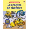 Les engins de chantier : Premiers autocollants : dès 3 ans