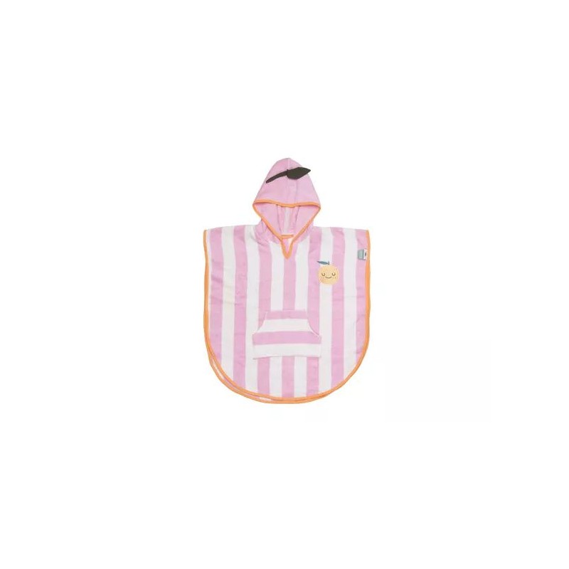 Poncho de plage et cape de bain - Rose