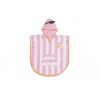 Poncho de plage et cape de bain - Rose