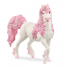 Jument licorne fleurie -...