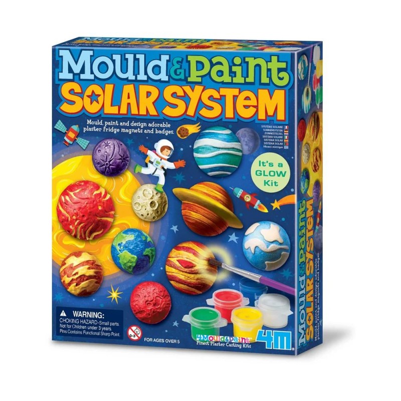 4M Créa kit - Moulage système solaire