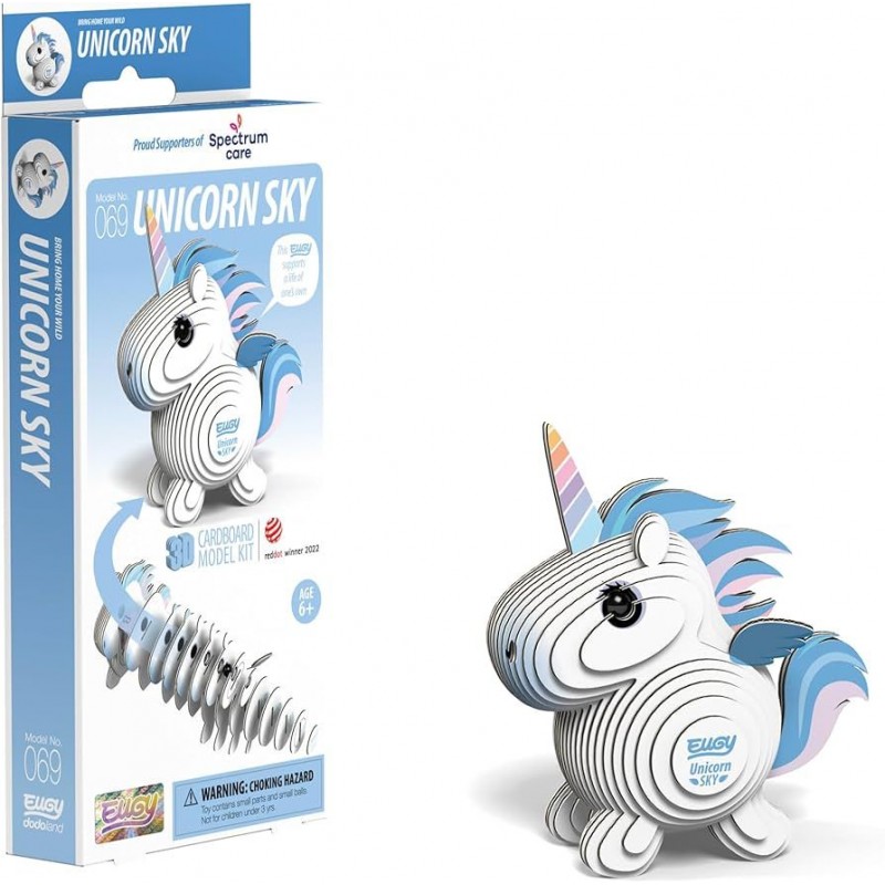 Eugy 3D : Licorne ciel