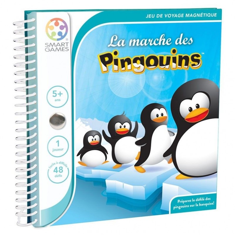 Jeu de voyage magnétique - La marche des pingouins Jeu de voyage magnétique - La marche des pingouins