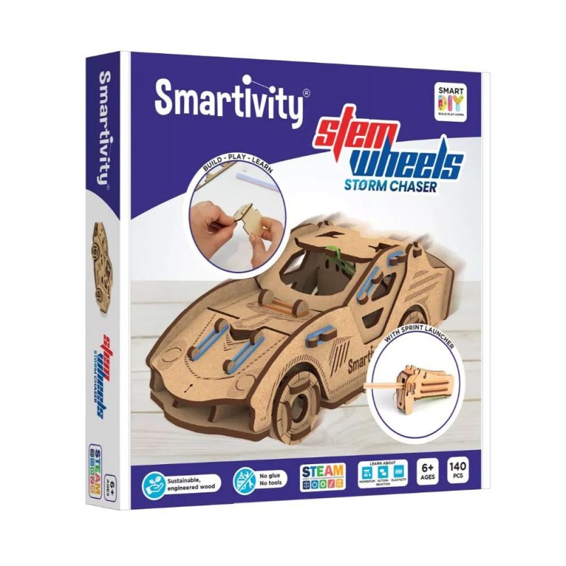 Smartivity - Voiture de course 2-en-1 (140 pièces)