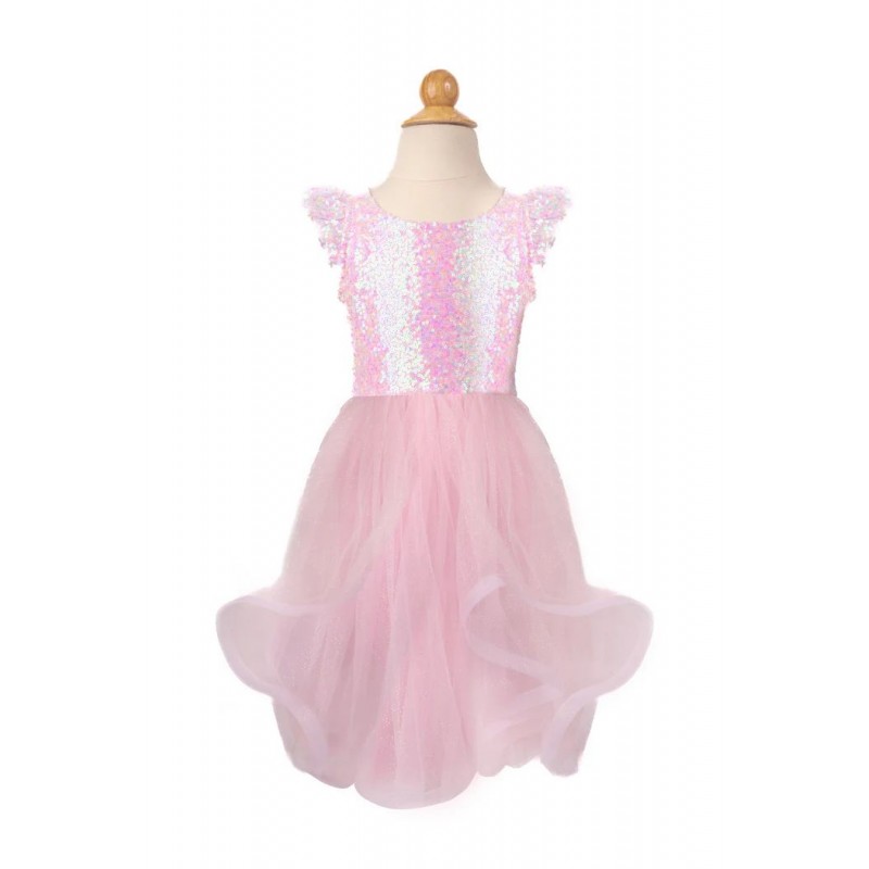 Robe à sequins pirouette rose, 5-6 ans Robe à sequins pirouette rose, 5-6 ans