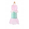 Robe de sirène Misty rose, 7-8 ans