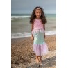 Robe de sirène Misty rose, 7-8 ans