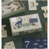 Puzzle duo comptage - Animaux de la forêt