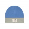 Bonnet en coton Happy Little Soul - Bleu / kaki clair