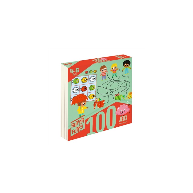 100 jeux pour super futés 4-5 ans