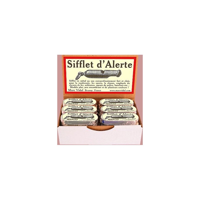 Sifflet d'alerte