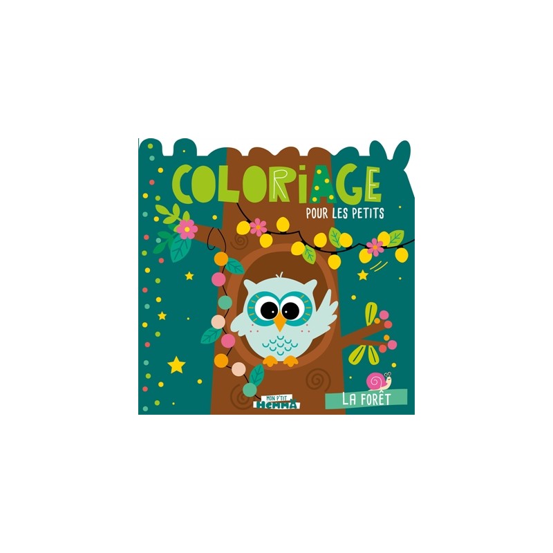 Mon P'tit Hemma - Coloriage pour les petits - La forêt