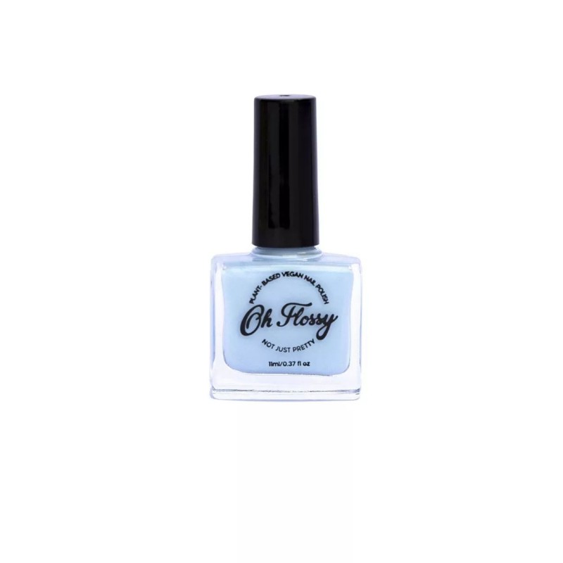 Vernis à ongles bleu crème