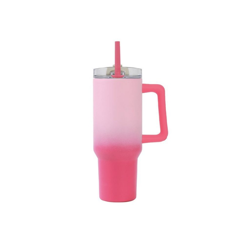 Mug de voyage isotherme 1200 ml - Dégradé rose Mug de voyage isotherme 1200 ml - Dégradé rose