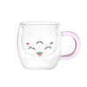 Tasse en verre - Licorne