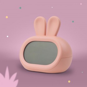 Réveil lapin - Rabbit rose
