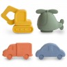 Set de 4 jouets de bain - Véhicules
