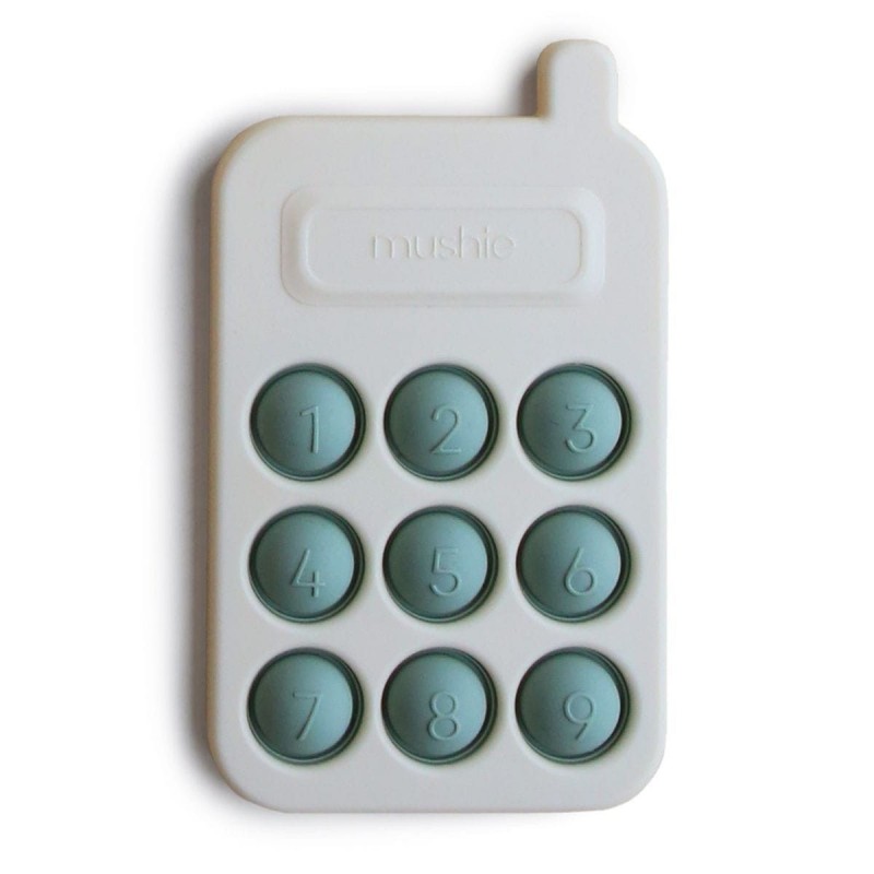 Jouet de dentition pop it - Téléphone bleu Jouet de dentition pop it - Téléphone bleu