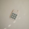 Jouet de dentition pop it - Téléphone bleu