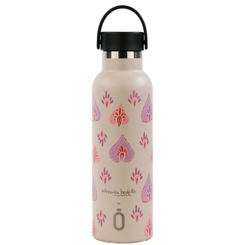 Gourde isotherme 600 ml runbott - India pink Gourde isotherme 600 ml runbott - India pink
